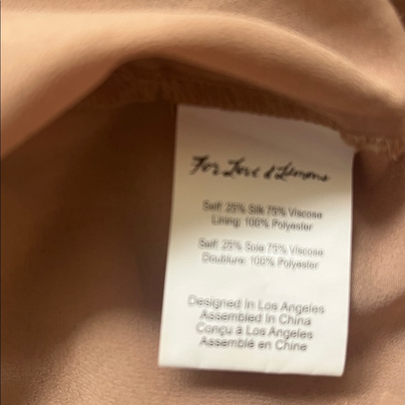 For Love & Lemons Luciana swing dress lined - Picture 8 of 8